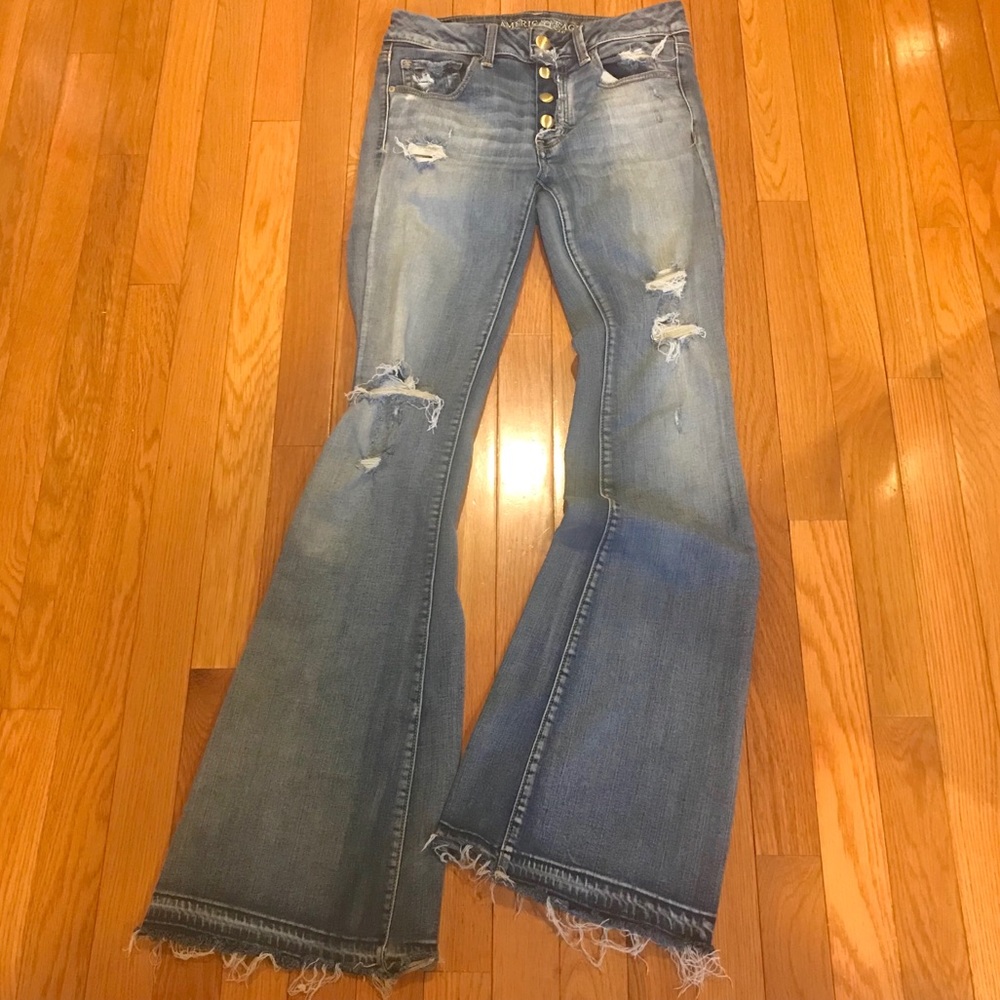 AEO Denim X Boho Artist Flare Jean – 6L